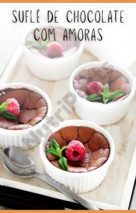 E-Book Doces | NutriPosts - Amostra 03 - Suflê de Chocolate com